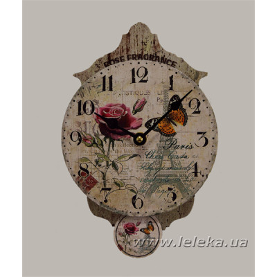 Годинник з маятником "Rose Culture" - BL-CK03 D