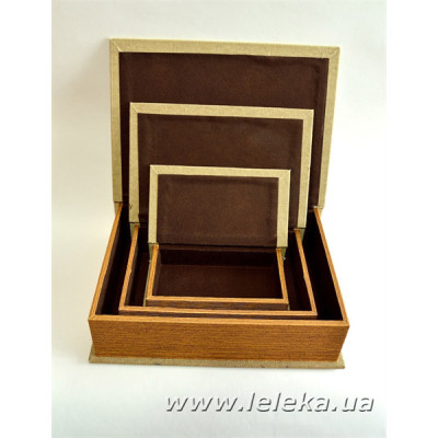 Купить Набор деревянных шкатулок  8 x 32 x 24,5 см