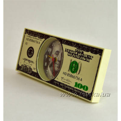 Купити Кварцовий годинник будильник "Dollars"