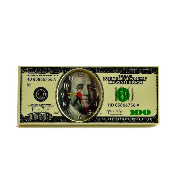 Годинник Будильник "Dollars" - 8046