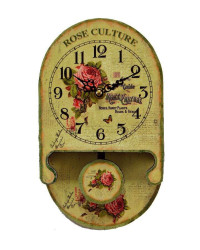 Годинник з маятником "Rose Culture" - BL-CK03 D