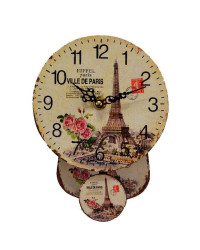 Годинник з маятником "la tour Eiffel" - BL-CK02 A