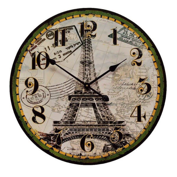 Годинник "la tour Eiffel" Настінні - BL-CK24 B
